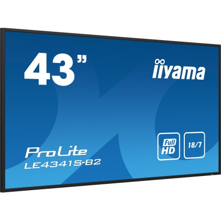 iiyama PROLITE LE4341S-B2 Écran plat de signalisation numér | JDB-Info