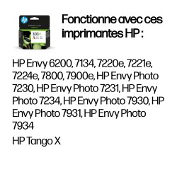 HP Cartouche d’encre trois couleurs 303XL grande capacité a | JDB-Info
