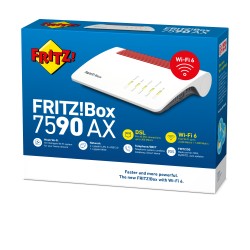 Box FRITZ! 7590 AX routeur sans fil Gigabit Ethernet Bi-ban | JDB-Info