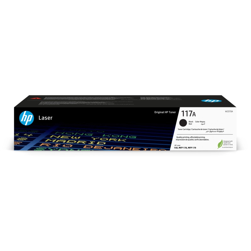 HP Cartouche de toner laser authentique 117A, noir | JDB-Info
