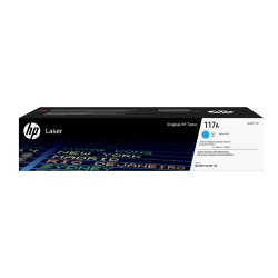 HP Cartouche de toner laser authentique 117A, cyan | JDB-Info