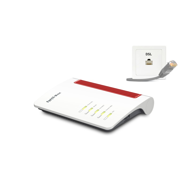 Box FRITZ! 7530 AX routeur sans fil Gigabit Ethernet Bi-ban | JDB-Info