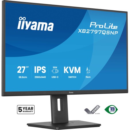 iiyama ProLite XB2797QSNP-B1 écran plat de PC 68,6 cm (27") | JDB-Info