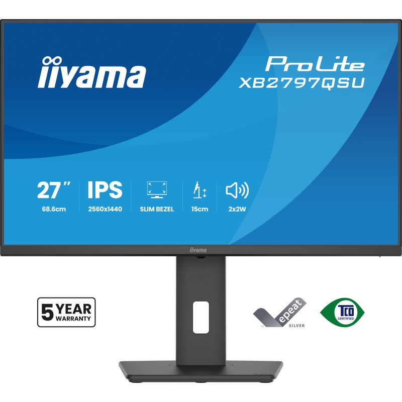 iiyama ProLite XB2797QSU-B1 écran plat de PC 68,6 cm (27") | JDB-Info