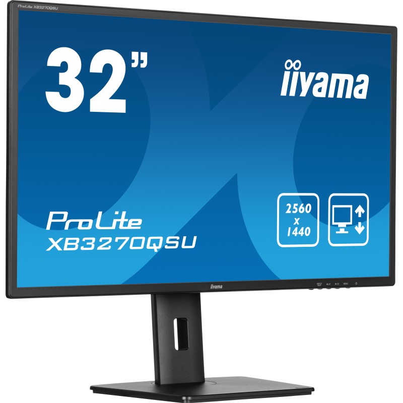 iiyama ProLite XB3270QSU-B1 écran plat de PC 80 cm (31.5") | JDB-Info