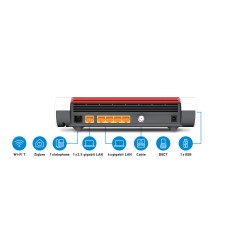 Box FRITZ! 6670 Cable Edition International routeur sans fi | JDB-Info