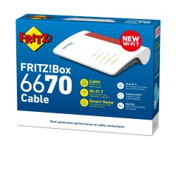 Box FRITZ! 6670 Cable Edition International routeur sans fi | JDB-Info