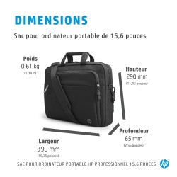 HP Sacoche pour ordinateur portable Professional 15,6 pouce | JDB-Info
