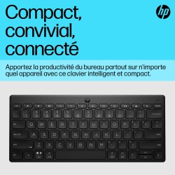 HP 350 Compact Multi-Device Bluetooth Keyboard clavier Mais | JDB-Info