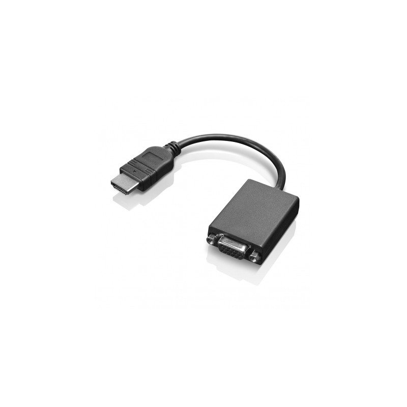 Lenovo HDMI / VGA 0,2 m Noir | JDB-Info