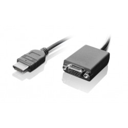 Lenovo HDMI / VGA 0,2 m Noir | JDB-Info