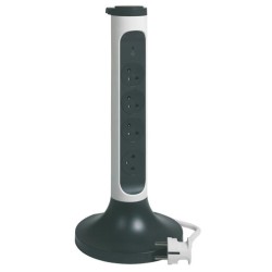 Legrand 049410 multiprise 2 m 4 sortie(s) CA Intérieure Gri | JDB-Info