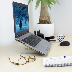 ACT AC8120 Support de livres Supports de Laptop Gris 39,6 c | JDB-Info