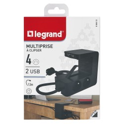 Legrand 0 504 12 multiprise 1,5 m 4 sortie(s) CA Intérieure | JDB-Info
