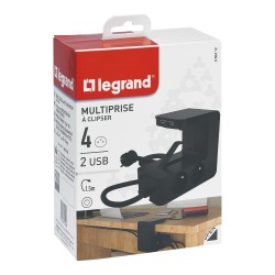 Legrand 0 504 12 multiprise 1,5 m 4 sortie(s) CA Intérieure | JDB-Info