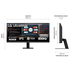 LG 29U511A-B écran plat de PC 73,7 cm (29") 2560 x 1080 pix | JDB-Info