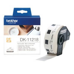 Brother DK-11218 étiquette à imprimer Blanc | JDB-Info