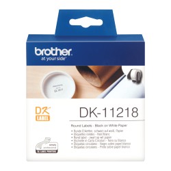 Brother DK-11218 étiquette à imprimer Blanc | JDB-Info
