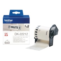 Brother DK-22212 - Rouleau de film continu original – Noir | JDB-Info