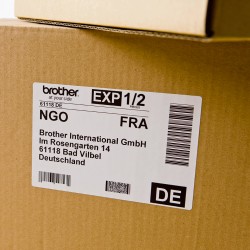 Brother DK-11202 ruban d'étiquette Noir sur blanc | JDB-Info