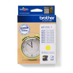 Brother LC-125XLY cartouche d'encre 1 pièce(s) Original Jau | JDB-Info