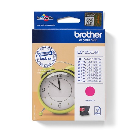 Brother LC125XLM cartouche jet d'encre magenta | JDB-Info