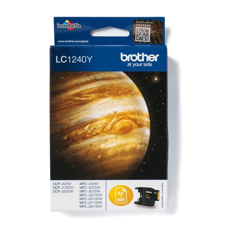 Brother LC1240Y - Cartouche d'encre originale – Jaune | JDB-Info