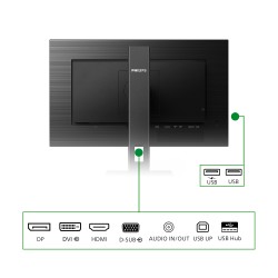 Philips 242B1G/00 écran plat de PC 60,5 cm (23.8") 1920 x 1 | JDB-Info