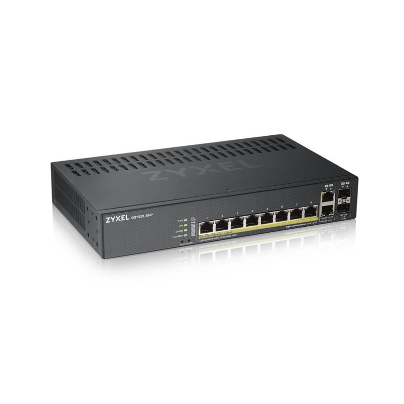Zyxel GS1920-8HPV2 Géré Gigabit Ethernet (10/100/1000) Conn | JDB-Info