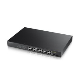Zyxel GS1900-24HP Géré Gigabit Ethernet (10/100/1000) 1U No | JDB-Info