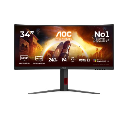 AOC G4 CU34G4Z écran plat de PC 86,4 cm (34") 3440 x 1440 p | JDB-Info