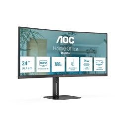 AOC V5 CU34V5C/BK écran plat de PC 86,4 cm (34") 3440 x 144 | JDB-Info