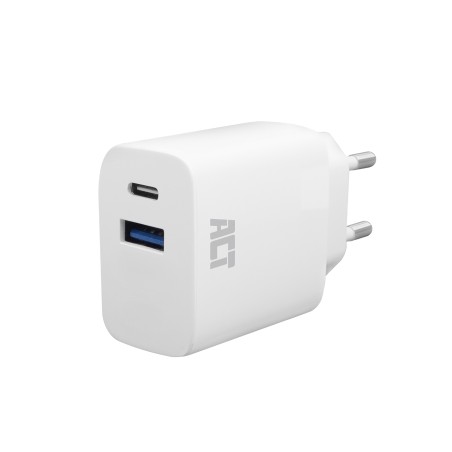 ACT AC2122 chargeur d'appareils mobiles Universel Blanc Sec | JDB-Info