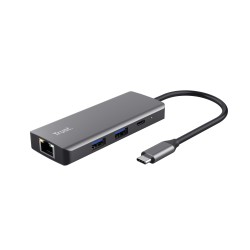 Trust Dalyx USB Type-C 1000 Mbit/s Argent | JDB-Info
