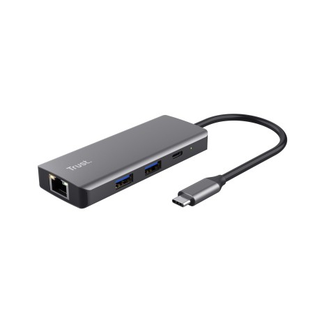 Trust Dalyx USB Type-C 1000 Mbit/s Argent | JDB-Info
