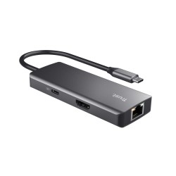 Trust Dalyx USB Type-C 1000 Mbit/s Argent | JDB-Info