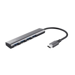 Trust Halyx USB 3.2 Gen 1 (3.1 Gen 1) Type-A 5 Mbit/s Gris | JDB-Info