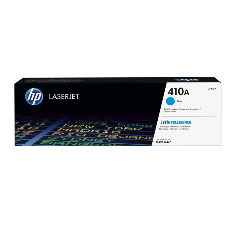 HP 410A toner LaserJet cyan authentique | JDB-Info
