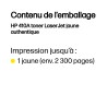 HP 410A toner LaserJet jaune authentique | JDB-Info