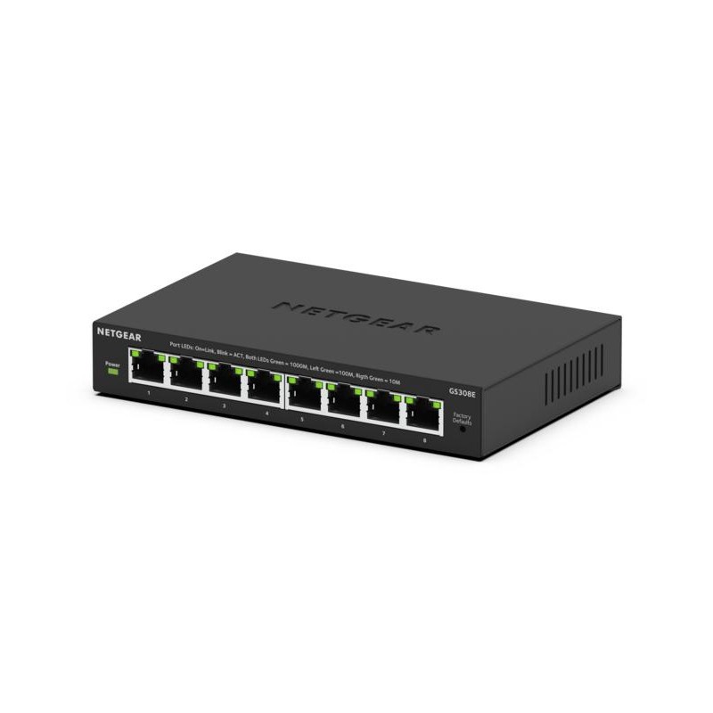 NETGEAR GS308E Géré L2/L3 Gigabit Ethernet (10/100/1000) No | JDB-Info