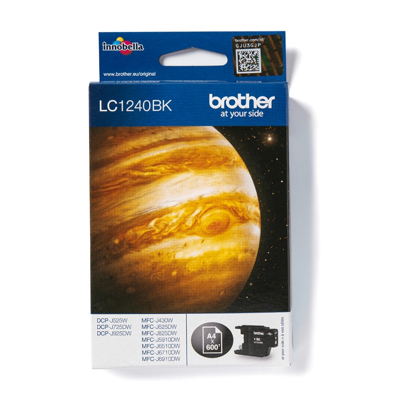 Brother LC1240BK - Cartouche d'encre originale – Noir | JDB-Info