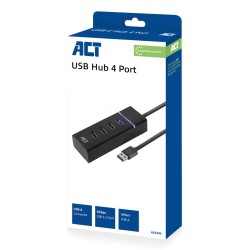 ACT AC6300 hub & concentrateur USB 3.2 Gen 1 (3.1 Gen 1) Ty | JDB-Info