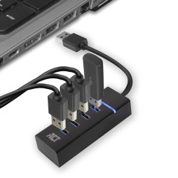 ACT AC6300 hub & concentrateur USB 3.2 Gen 1 (3.1 Gen 1) Ty | JDB-Info