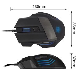 ACT AC5000 souris Gaming Droitier USB Type-A Optique 3200 D | JDB-Info