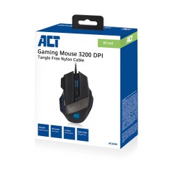 ACT AC5000 souris Gaming Droitier USB Type-A Optique 3200 D | JDB-Info