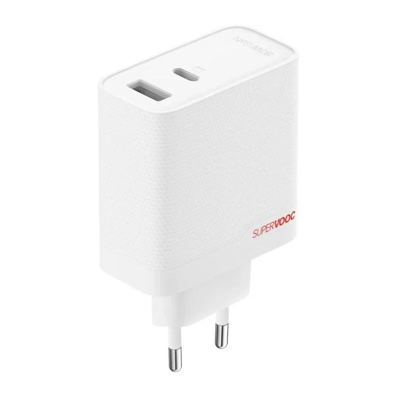 OPPO SuperVOOC Universel Blanc Secteur Charge rapide Intéri | JDB-Info