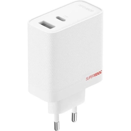 OPPO SuperVOOC Universel Blanc Secteur Charge rapide Intéri | JDB-Info