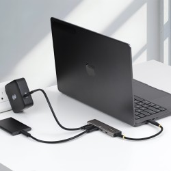 StarTech.com Hub USB-C à 4 Ports, 10 Gbps, Recharge PD 100 | JDB-Info