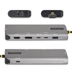 StarTech.com Adaptateur Multiport USB4 7-en-1, Double Sorti | JDB-Info