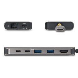 StarTech.com Hub USB-C 7-en-1, Adaptateur Multiport USB-C v | JDB-Info